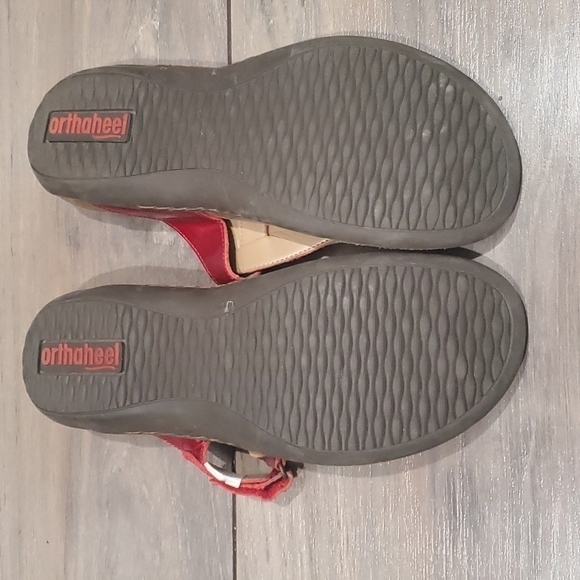 Vionic Orthoheel Women Comfort sandals flip flop thong flats shoes sz 9 - Picture 10 of 11